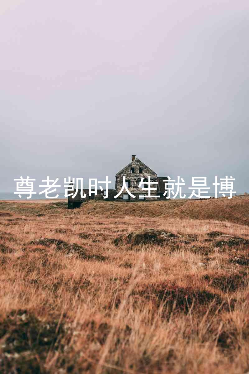 尊老凯时人生就是博